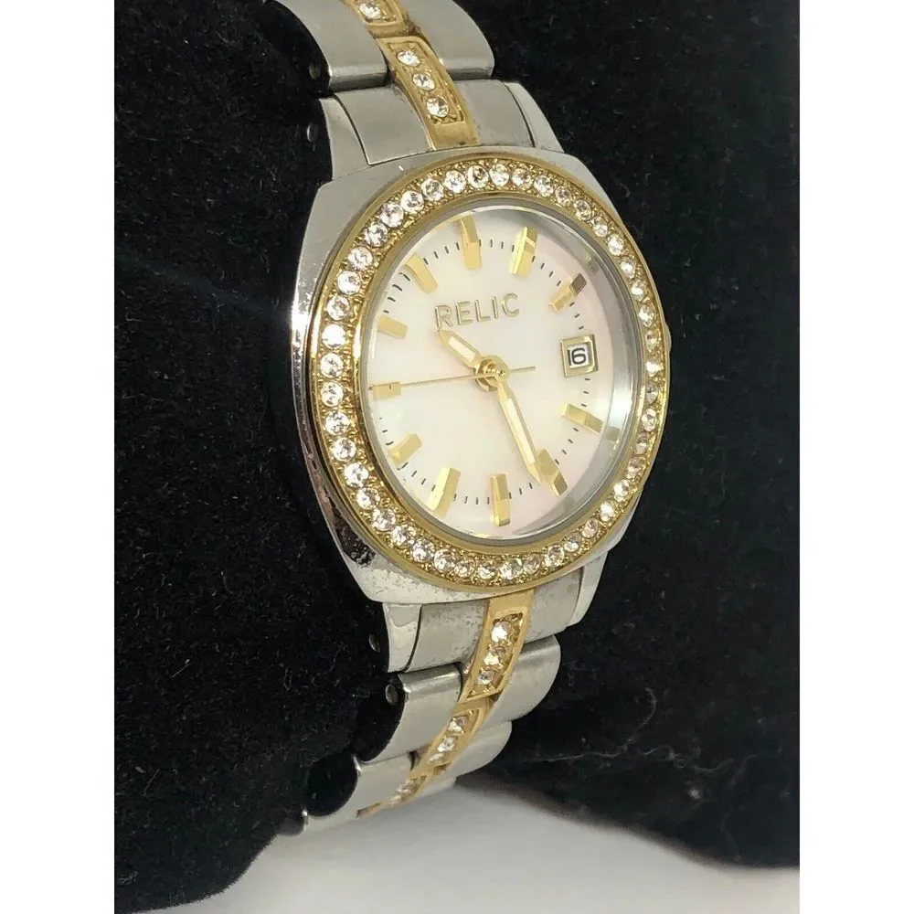 Relic ZR12036 Women's Stainless Steel Analog Dial Quartz Genuine Watch HO118
